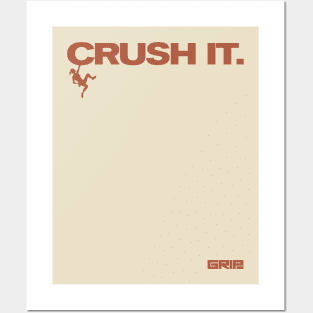 crush it Posters and Art